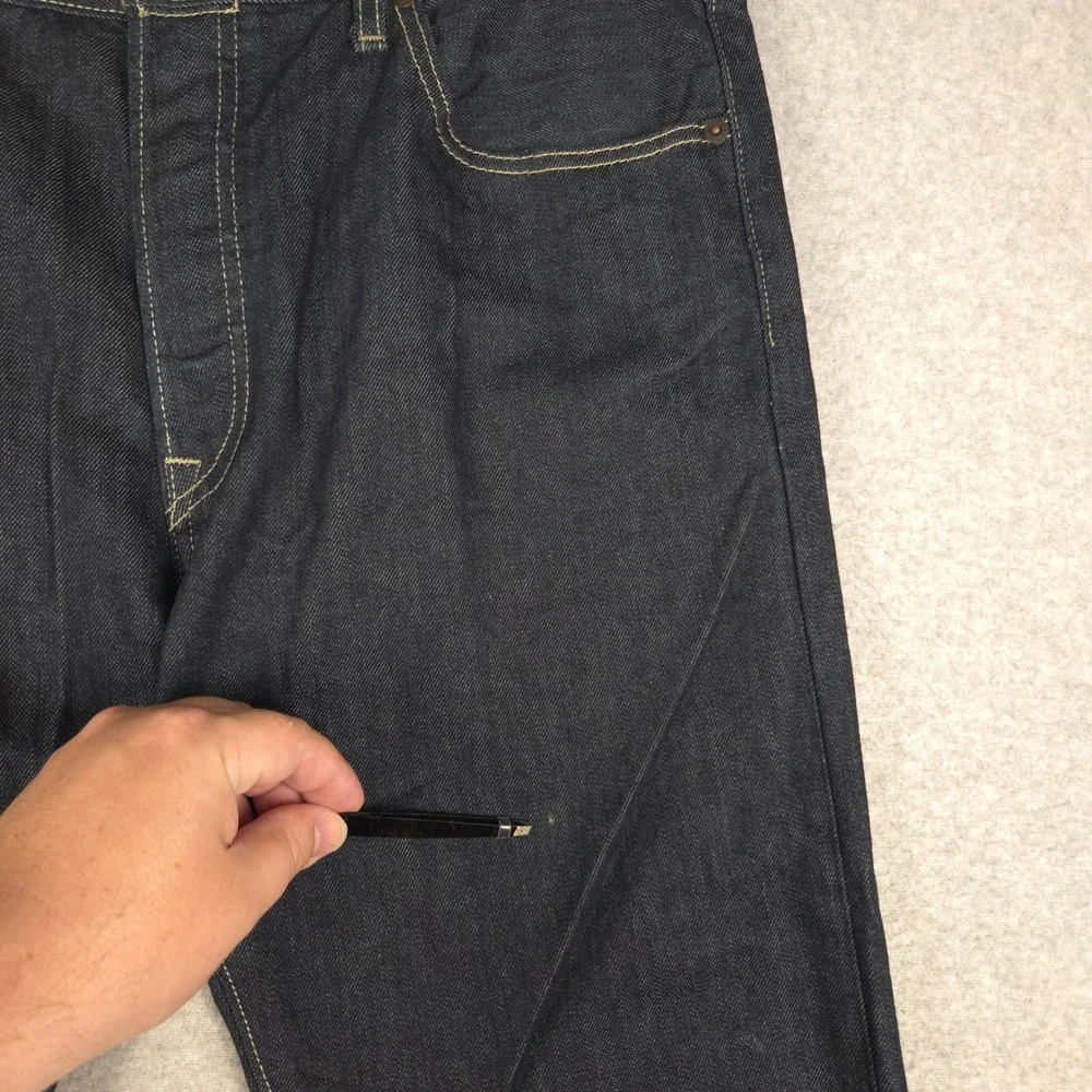 Levi Strauss 501 Mens Jeans‎ Blue Denim Regular Fit 34x30 (Fits 36x30